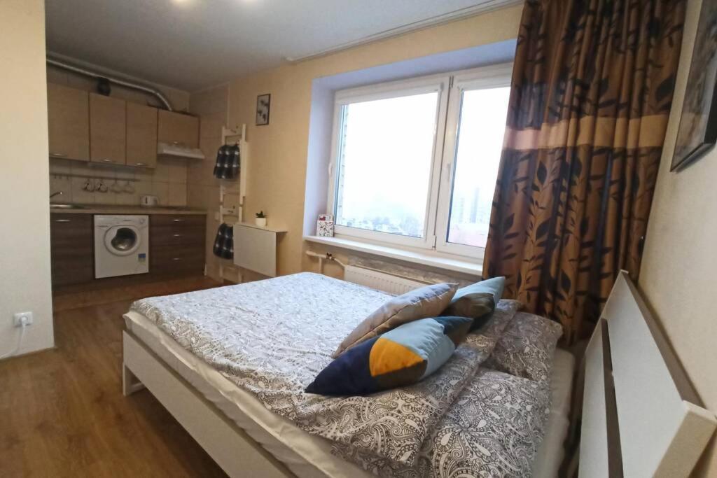 9Th Floor Amazing View Central Studio Apartment Vilna Exterior foto