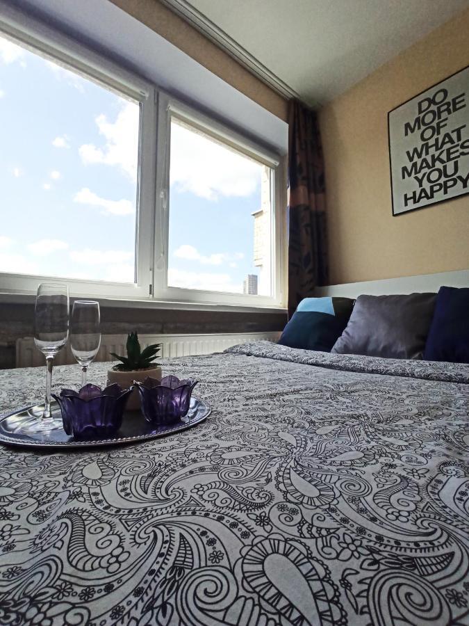 9Th Floor Amazing View Central Studio Apartment Vilna Exterior foto