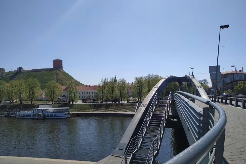 9Th Floor Amazing View Central Studio Apartment Vilna Exterior foto